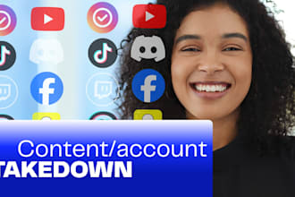 takedown harassing post content on instagram tiktok mass report