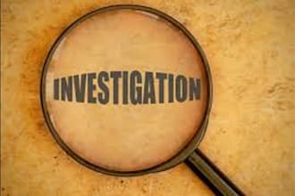 do investigation report writing