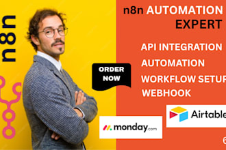 n8n ai agent n8n automation n8n workflow ai automation monday com crm airtable
