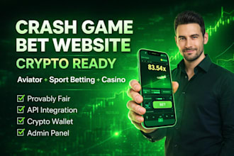create crash game website, bet app, crypto game, crypto bet website, sport bet