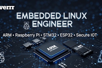 embedded linux engineer arm, raspberry pi, stm32, secure iot, embedded system