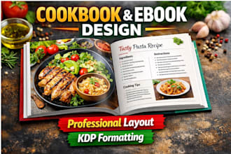 do ebook design, paperback formatting, workbook design, layout design