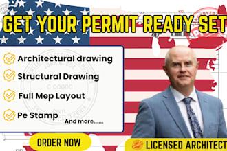 california arizona,city permit drawing, structural permit set licensed engineer