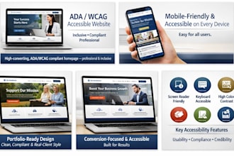 design and optimize an design and optimize an ada wcag accessible website