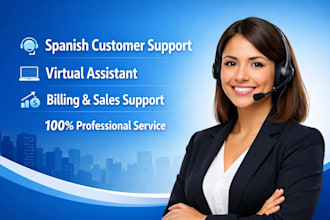 do spanish customer support and respond to your clients