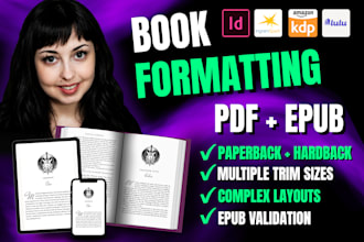 format your novel for print and epub