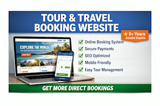 do tour and travel agency website tourism website tour website booking website