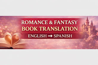 romance and fantasy books from english to spanish