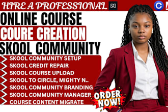 setup skool community setup skool online community setup skool community manager
