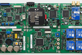 design ship electronic pcb including radar, sonar, and communication system