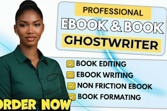 write health, fitness and medical ebook and book, ebook writer and ghostwriter