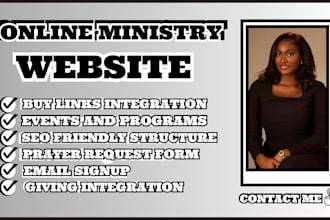 online ministry website church website design ministry website christian website