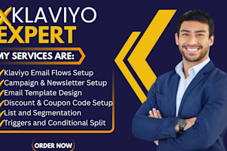 be klaviyo email marketing specialist ecommerce email flow automation expert