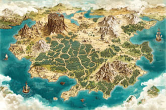 fantasy map design fantasy map