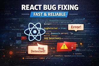 fix react website errors