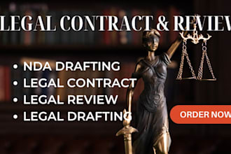 professionally review and draft contracts for businesses