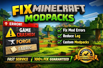 fix minecraft modpack errors forge and fabric mods
