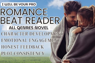 give detailed review as a pro romance beta reader thriller sci fi fantasy novel
