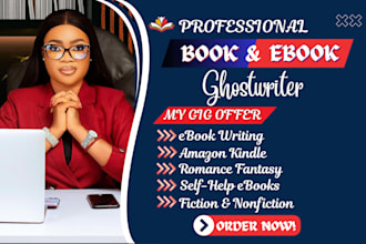 ebook writer, fiction and nonfiction ghostwriter, romance ebook, amazon kdp