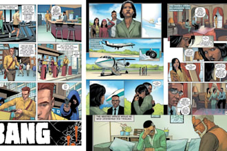 comic book artist graphic novel comic strip comic book illustration comic book