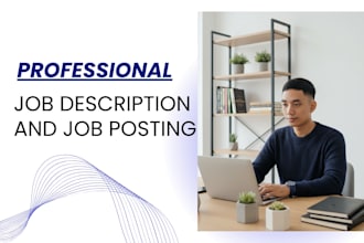 write a professional job description and manage job posting for your business