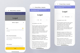 write your complete privacy compliance framework and gdpr legal docs