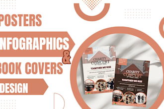 design professional infographics, posters, or book covers