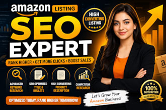 write high converting amazon SEO listing to boost ranking and sales