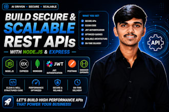build secure and scalable rest apis with nodejs and express