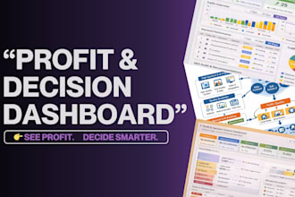 build a marketing decision dashboard for ads and profit clarity