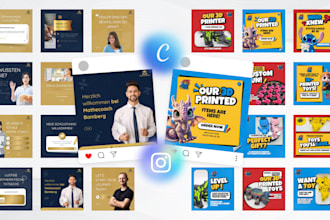 create a reusable canva social media template