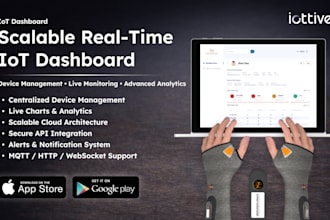 build a scalable real time iot dashboard with device management and analytics