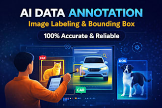 provide accurate ai data annotation and image labeling for training models