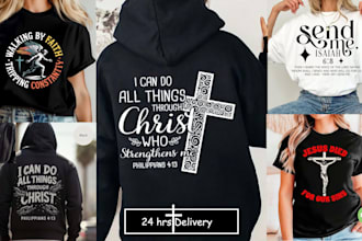 make custom christian t shirt design