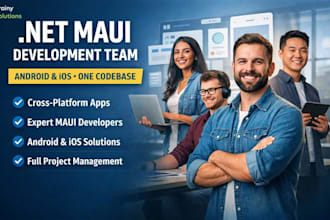 provide professional dot net maui cross platform app development and management