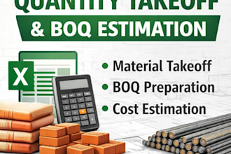 do construction quantity takeoff and cost estimation