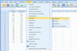 correlation, interpretation and apa style formatting