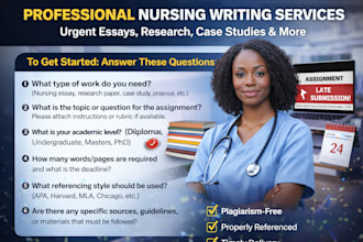 do nursing, healthcare and social work research