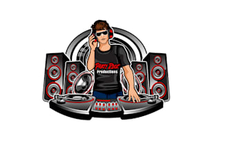 create awesome and gorgeous dj logo design