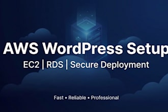 deploy wordpress website on AWS ec2 with secure configuration