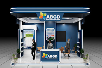 create eye catching exhibition stand and booth design