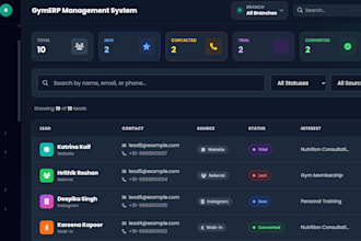 build you a cloud based gym management system with ai