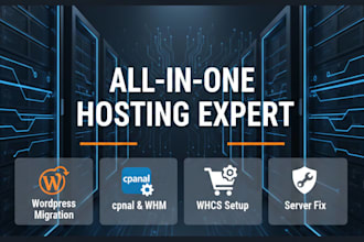your cpanel, wordpress, and whmcs expert for  hosting