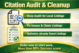 improve your local SEO with local citations cleanup