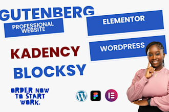 customize gutenberg, blocksy, kadence, generatepress on wordpress website