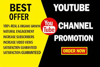 promote your youtube channel organically