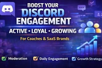 boost engagement and manage your discord community for saas and coaches