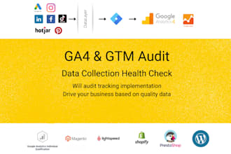 audit your existing ga4, GTM measurement installation