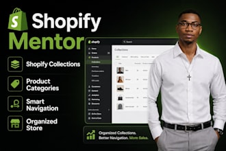 create and setup shopify collection products filter mega menu for shopping