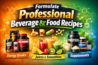 formulate sugar free, herbal or performance energy drinks